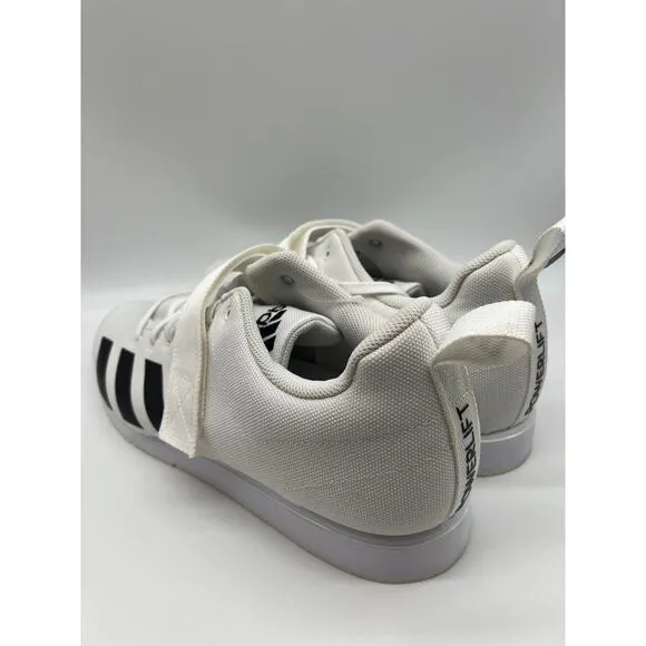 Adidas Powerlift 4 Weightlifting Training Shoes White BC0347 Men Size 14.5 NWT🛒