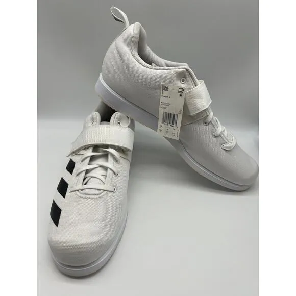 Adidas Powerlift 4 Weightlifting Training Shoes White BC0347 Men Size 14.5 NWT🛒