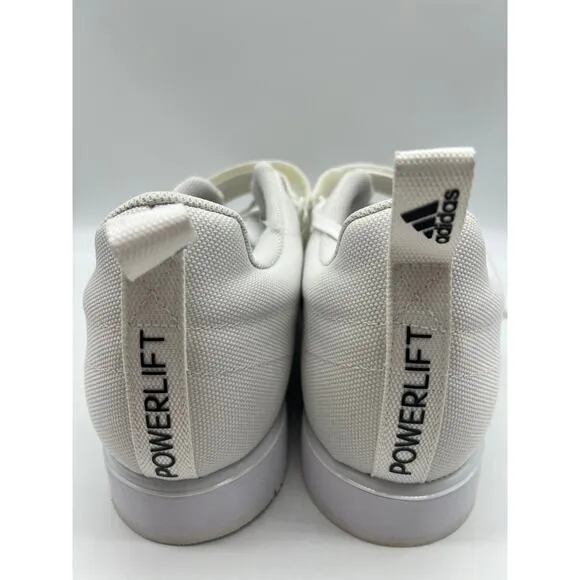 Adidas Powerlift 4 Weightlifting Training Shoes White BC0347 Men Size 14.5 NWT🛒