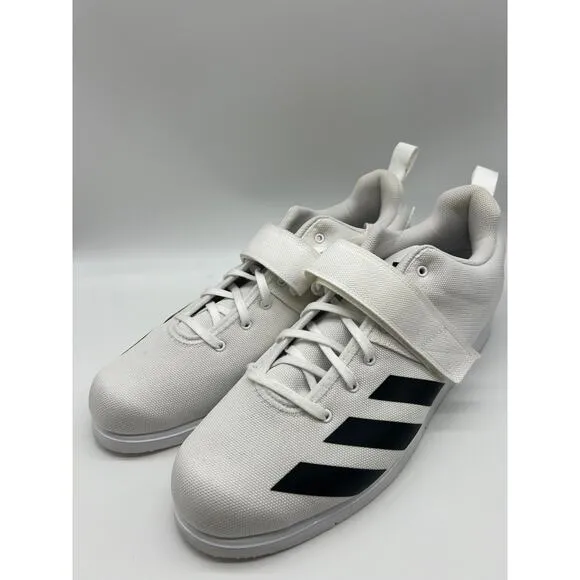 Adidas Powerlift 4 Weightlifting Training Shoes White BC0347 Men Size 14.5 NWT🛒
