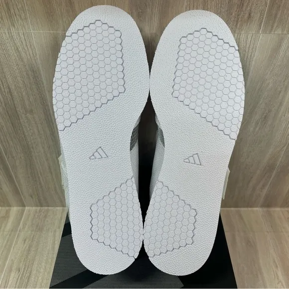 Adidas Powerlift 5 White Black Synthetic Lace Up Weightlifting Shoes Men’s sizes