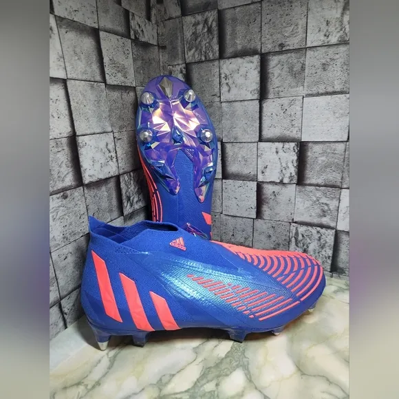 Adidas predator Edge   Sofl Ground Soccer Cleats Size men's 8 Women's 9 Unisex