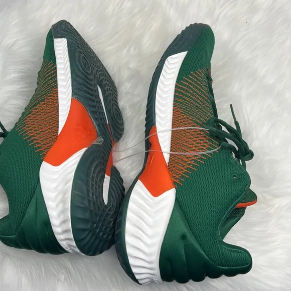 Adidas Pro Bounce 2018 Miami Hurricanes Shoes Men’s Size 13
