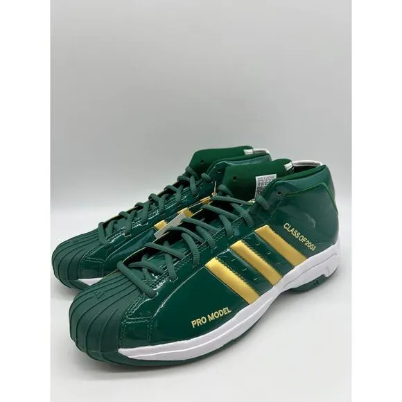 Adidas Pro Model 2G SVSM Lebron DS Green Basketball Shoes FW3664 Men’s Size 10