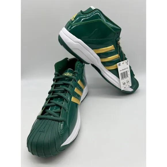 Adidas Pro Model 2G SVSM Lebron DS Green Basketball Shoes FW3664 Men’s Size 10