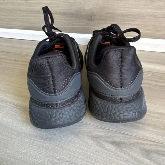 Adidas Pureboost Schwarz‎ Carbon EUR 41.5 US 8 HQ1455 Men’s Black Orange Shoes