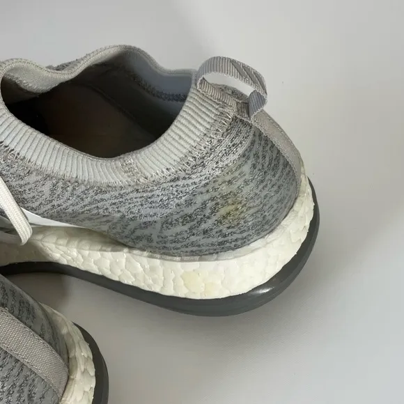 Adidas Pureboost XG Gray White Marathon Running Shoes Women’s Low Cut Women’s 9