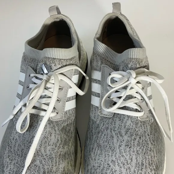 Adidas Pureboost XG Gray White Marathon Running Shoes Women’s Low Cut Women’s 9