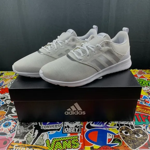 Adidas QT Racer 2.0 Silver Women’s Various Sizes