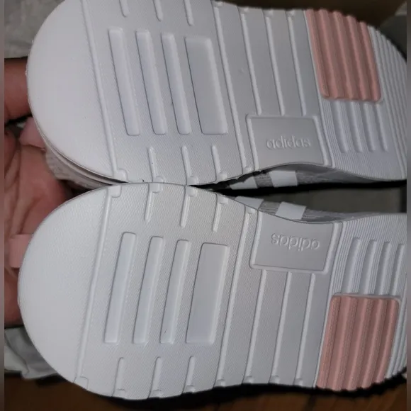 Adidas Racer TR21 'Grey Acid Orange' shoes; Unisex toddler size 10K