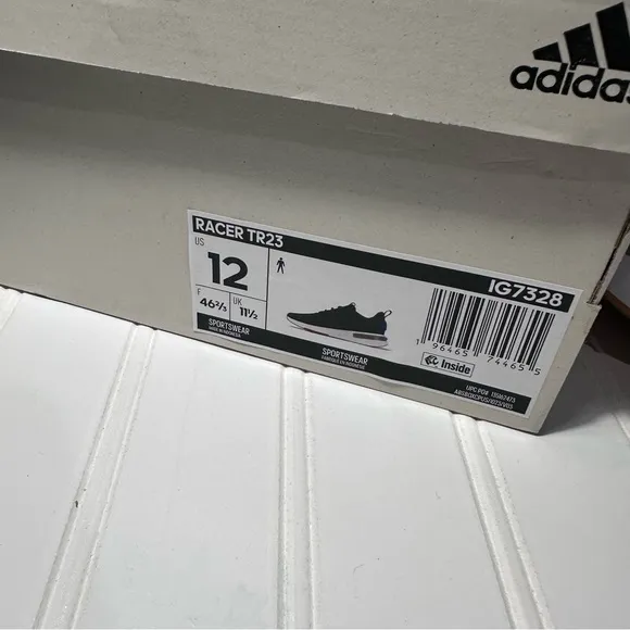 Adidas Racer TR23 running shoes black NWT men’s 12