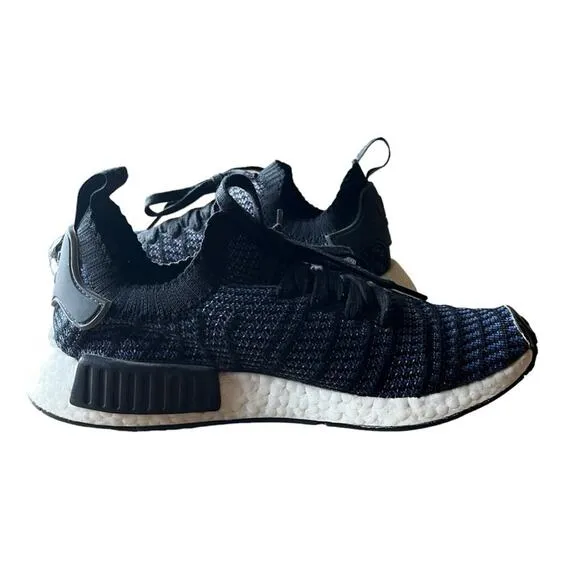 Adidas Running Shoes Womens Size 9 Indigo SnNMD R1 STLT Primeknit Noble AC8326