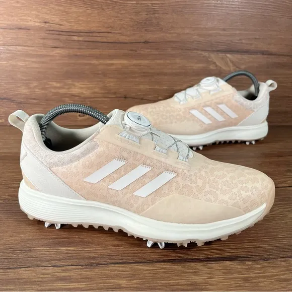 Adidas S2G BOA Golf Shoes Spikes Women’s Size 9 Athletic Sneakers Pink