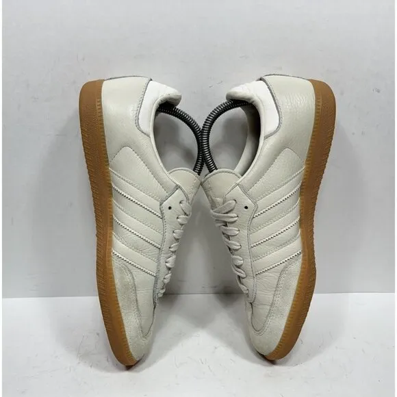 Adidas Samba OG Beige Aluminium Gum Sole Sneakers Women’s Size 8.5 IE7013 Shoes