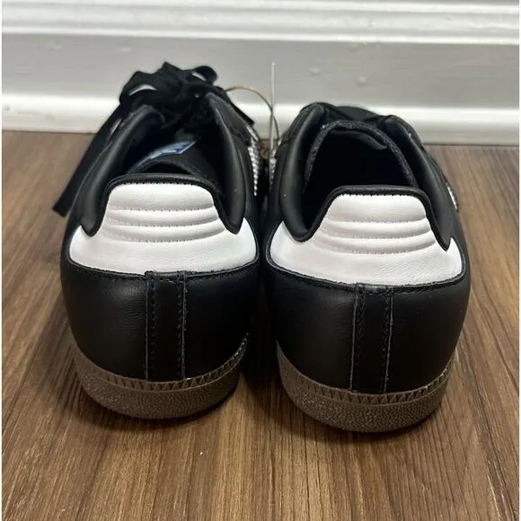 Adidas Samba OG Kids Leather Sneaker Shoe Black/White (IE3676) Unisex Sz US 6.5