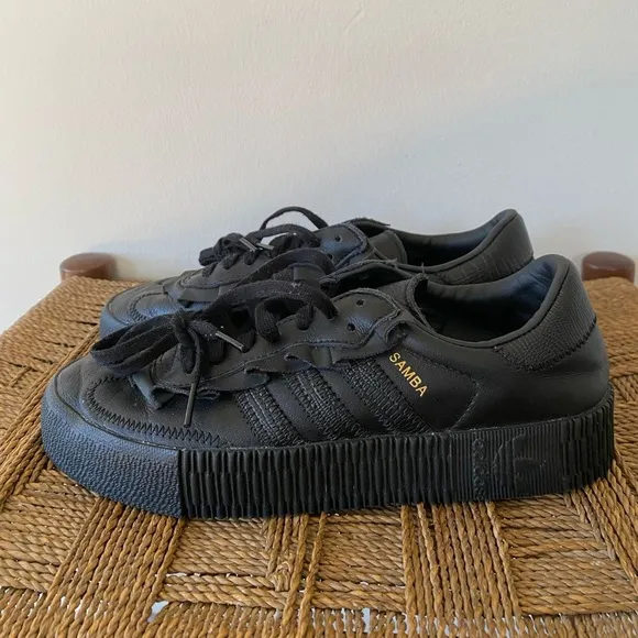 Adidas Samba Shoes Women’s 7 adidas x J KOO Sambarose 'Core Black' FV7404