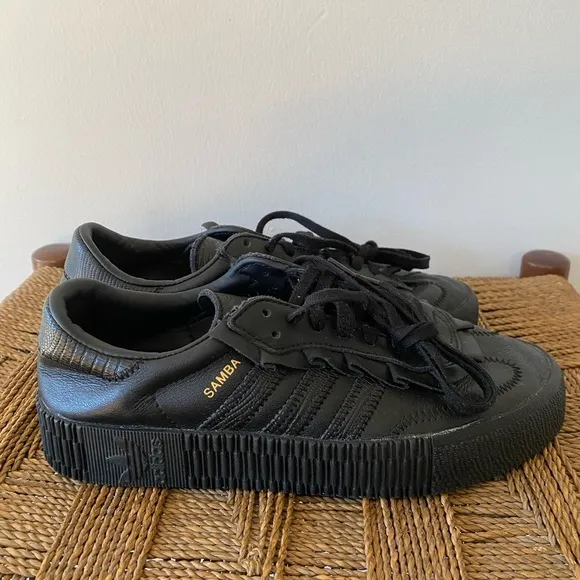 Adidas Samba Shoes Women’s 7 adidas x J KOO Sambarose 'Core Black' FV7404