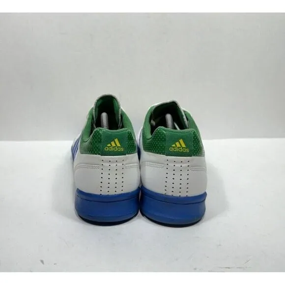 Adidas Samba Nua II 2010 Men’s Size 11.5 Soccer Shoes White Green Blue G17168