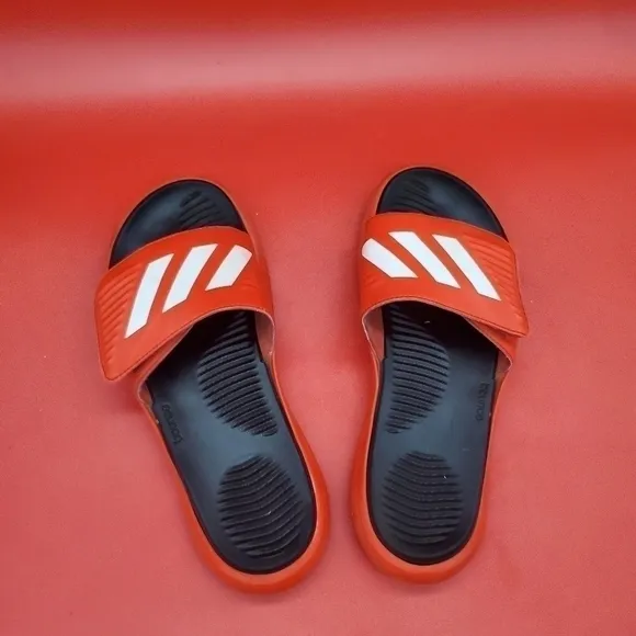 Adidas Shoes Men’s 9 Alphabounce Slides Red
