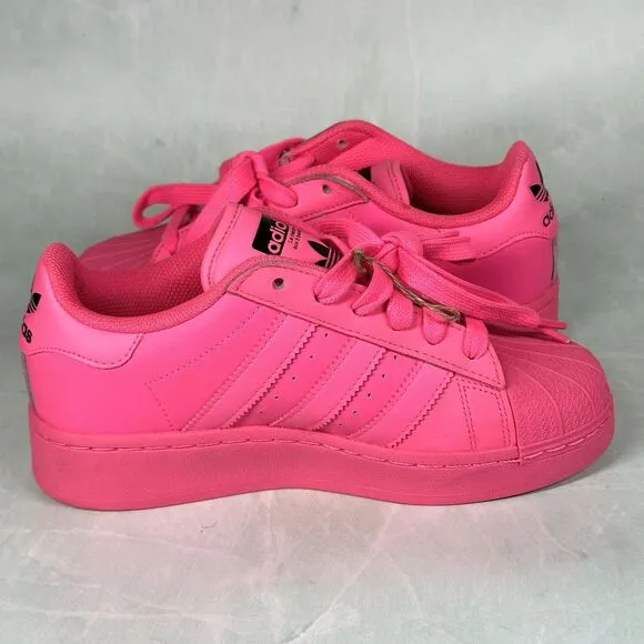 Adidas Shoes Women’s Size 6 Superstar XLG Lucid Pink Athletic Shoes ID5809