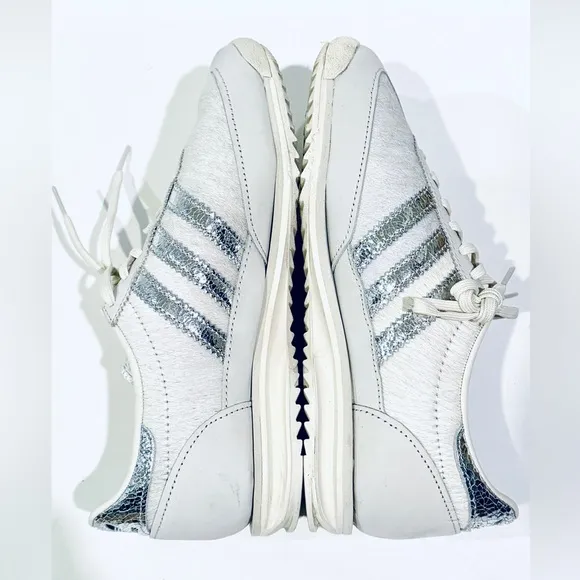Adidas SL 72 OG shoes in orbit grey/silver metallic/ cloud white womens 6.5