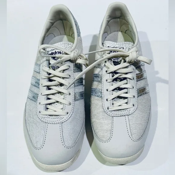 Adidas SL 72 OG shoes in orbit grey/silver metallic/ cloud white womens 6.5