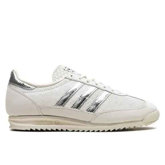 Adidas SL 72 OG shoes in orbit grey/silver metallic/ cloud white womens 6.5