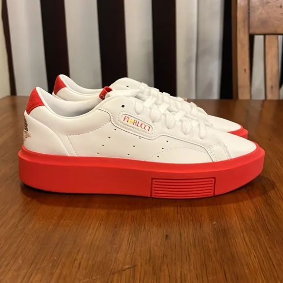 Adidas Sleek Super Fiorucci Shoes Sneakers new EE4719 Cherubs Women’s Size 6