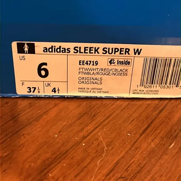 Adidas Sleek Super Fiorucci Shoes Sneakers new EE4719 Cherubs Women’s Size 6