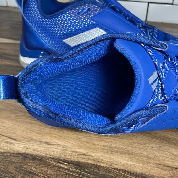 adidas Speed Trainer 3.0 Men's Sz 11.5 Shoes Blue Athletic Baseball Turf Sneaker