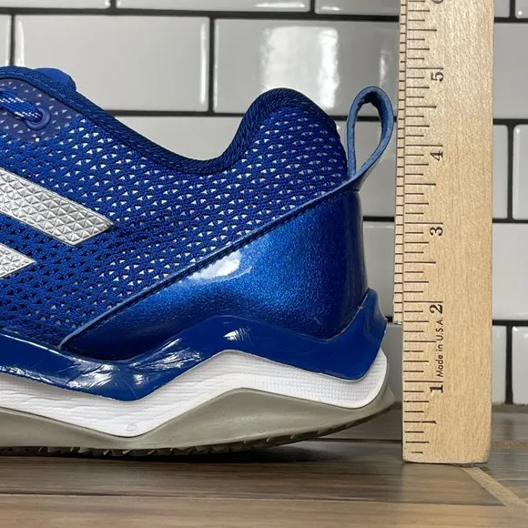 adidas Speed Trainer 3.0 Men's Sz 11.5 Shoes Blue Athletic Baseball Turf Sneaker