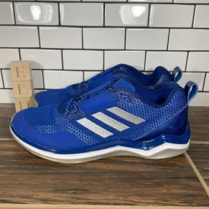 adidas Speed Trainer 3.0 Men's Sz 11.5 Shoes Blue Athletic Baseball Turf Sneaker