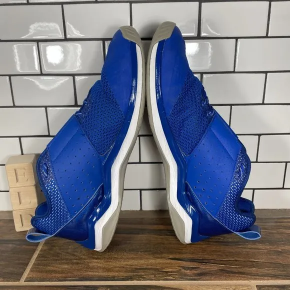 adidas Speed Trainer 3.0 Men's Sz 11.5 Shoes Blue Athletic Baseball Turf Sneaker