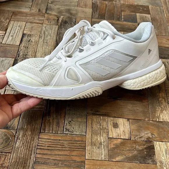 Adidas Stella McCartney Barricade Boost Women’s Tennis Shoes Size 9.5
