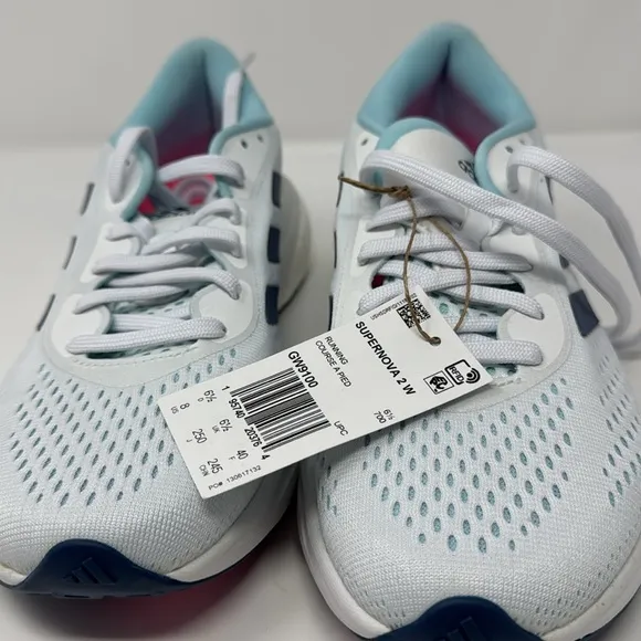 Adidas Supernova 2W Women's Size 8 White Running Shoes ••Brand New In Box••