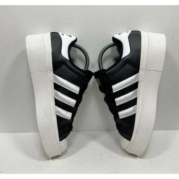 Adidas Superstar Bonega Black Gold Metallic Women’s Size 7.5 GX1841 Shoes
