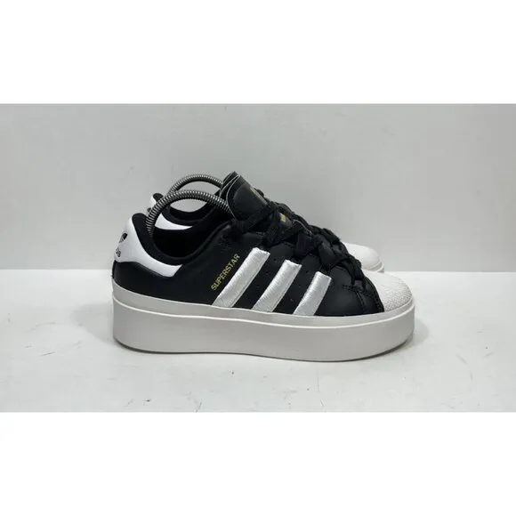 Adidas Superstar Bonega Black Gold Metallic Women’s Size 7.5 GX1841 Shoes