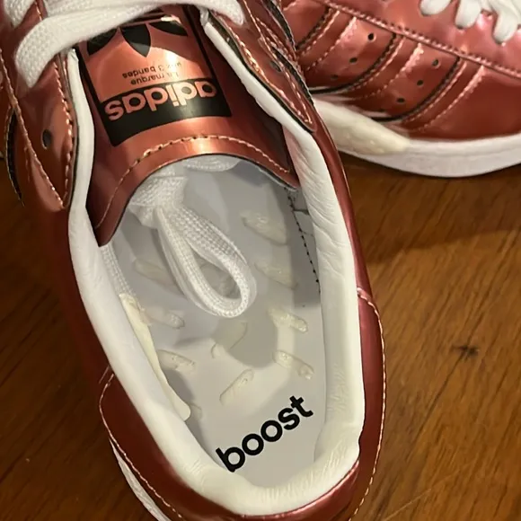 Adidas Superstar Boost Copper white shoes sneakers new BB2270 Women’s Sizes