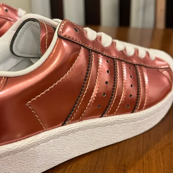 Adidas Superstar Boost Copper white shoes sneakers new BB2270 Women’s Sizes