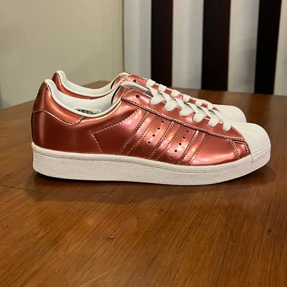 Adidas Superstar Boost Copper white shoes sneakers new BB2270 Women’s Sizes