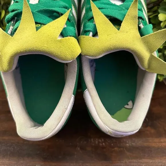 Adidas Superstar II Kermit The Frog Original Hip Hop Shoes 8.5‎