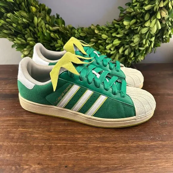 Adidas Superstar II Kermit The Frog Original Hip Hop Shoes 8.5‎