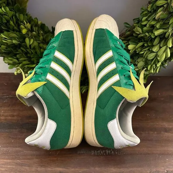 Adidas Superstar II Kermit The Frog Original Hip Hop Shoes 8.5‎