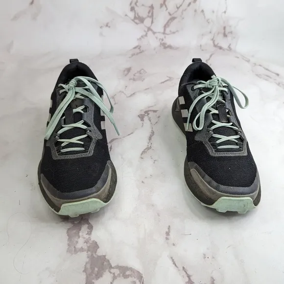 adidas Terrex CMTK Black Ash Green Womens Size 8 Sneaker Shoes Trail Running