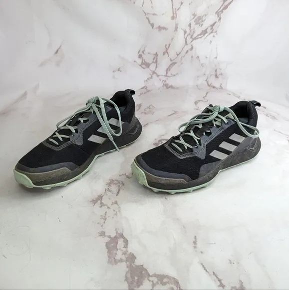 adidas Terrex CMTK Black Ash Green Womens Size 8 Sneaker Shoes Trail Running