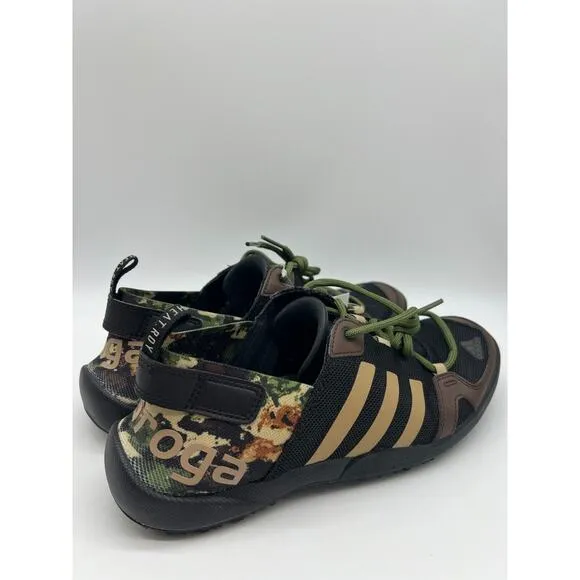 Adidas Terrex Daroga Two 13 H.RDY Hiking Trail Shoes FZ0040 Camo Men's Size 8.5.