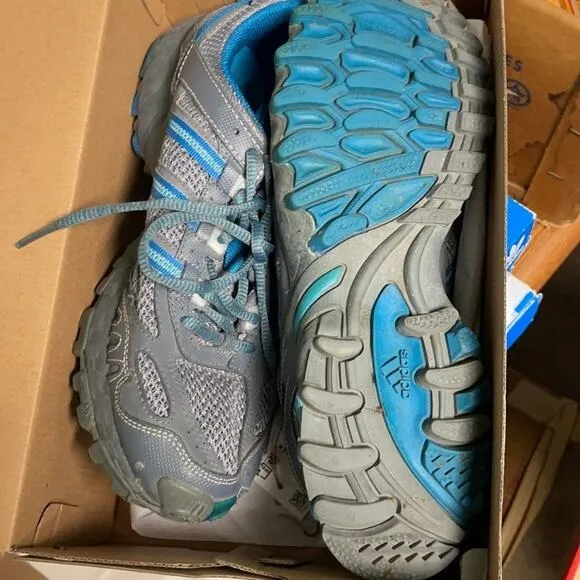 Adidas Terrex Eastrail Gore Hiking Shoes Gray size 10