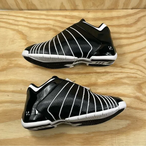 Adidas TMAC 3 Restomod GY2395 Magic 8 Ball Black White Snaekers Men’s Size 8