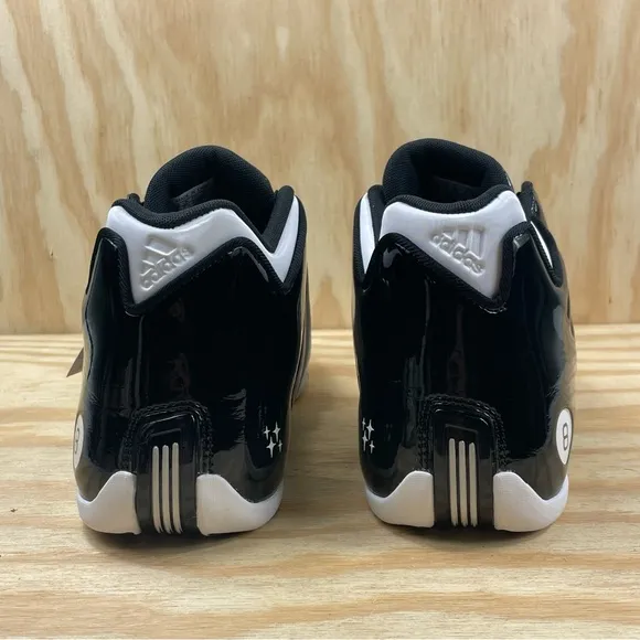 Adidas TMAC 3 Restomod GY2395 Magic 8 Ball Black White Snaekers Men’s Size 8