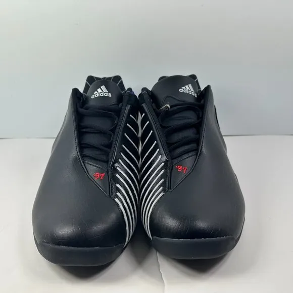 Adidas TMAC 3 Restomod Raptors Black Purple Basketball Shoe GY2394 Men’s Sz 10